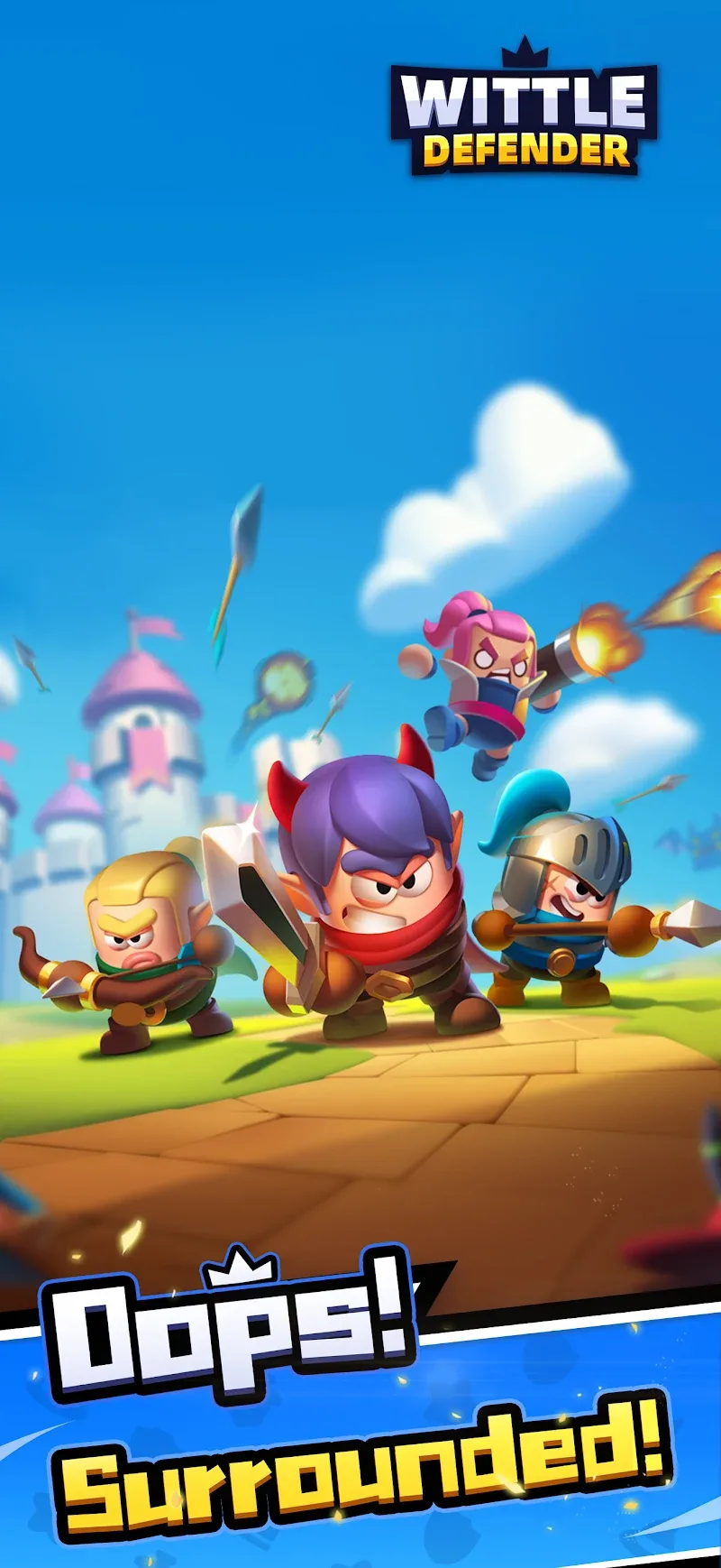 Wittle Defender gameplay screenshot 2