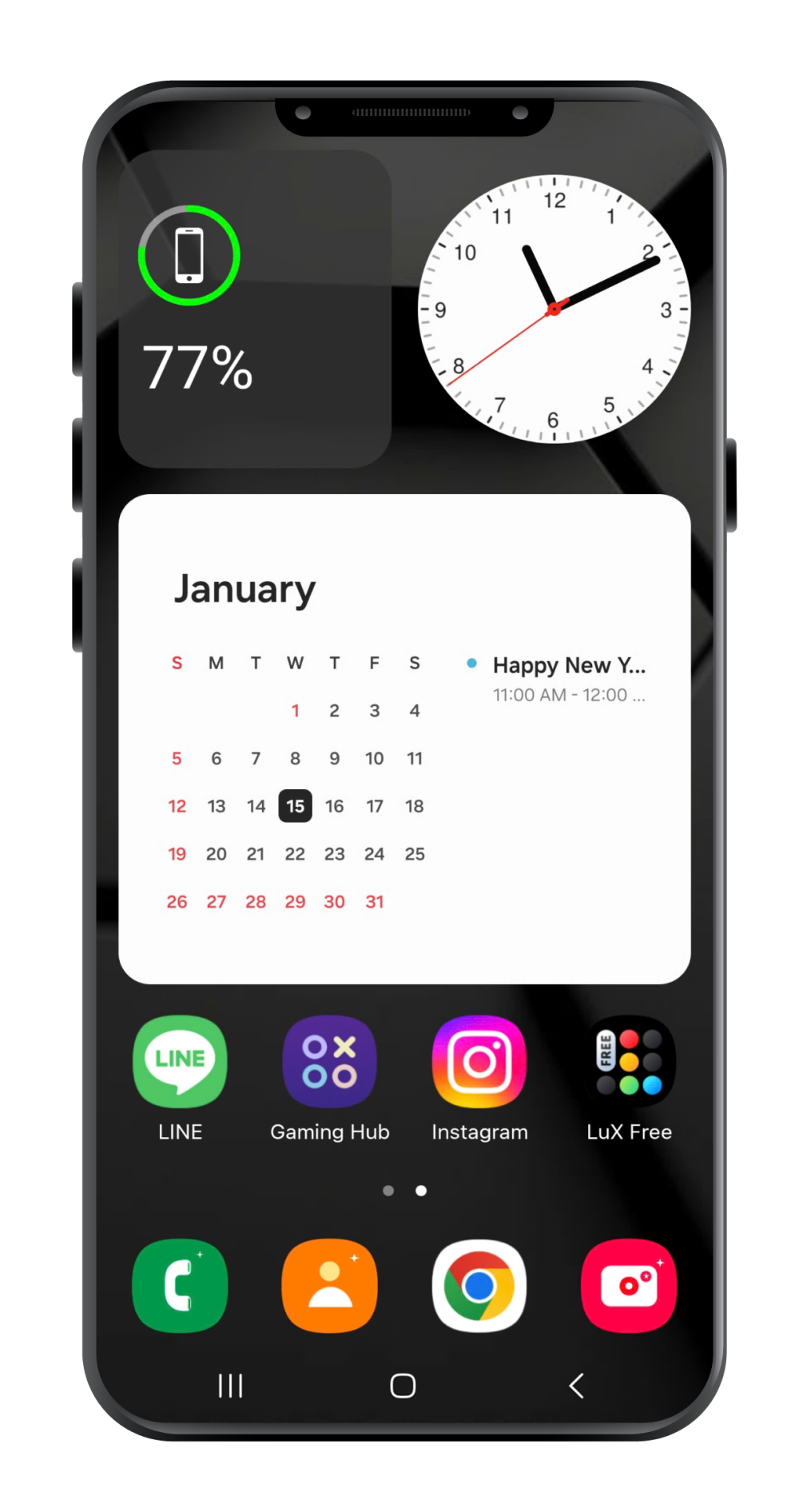 S26 Launcher One Ui inspired screenshot 2
