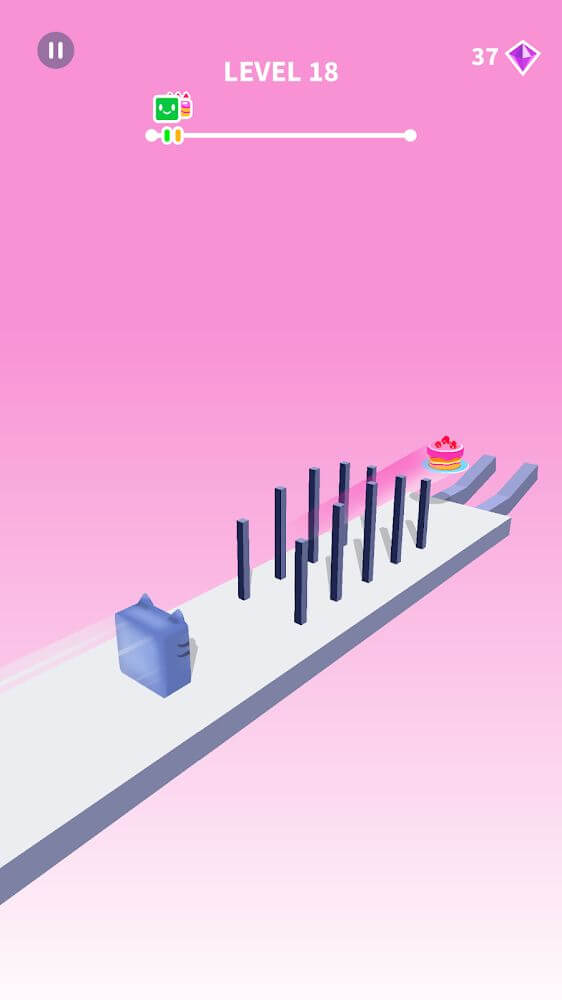 Jelly Shift - Obstacle Course screenshot 3