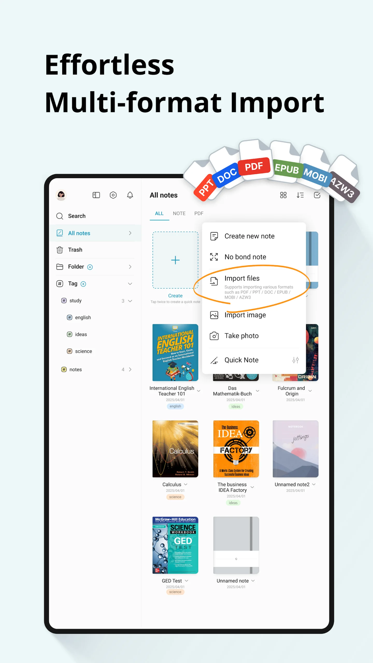 StarNote: Handwriting & PDF captura de pantalla 2