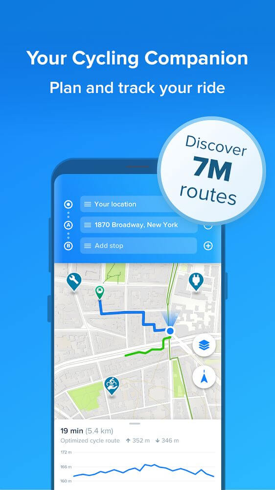Bikemap screenshot 2