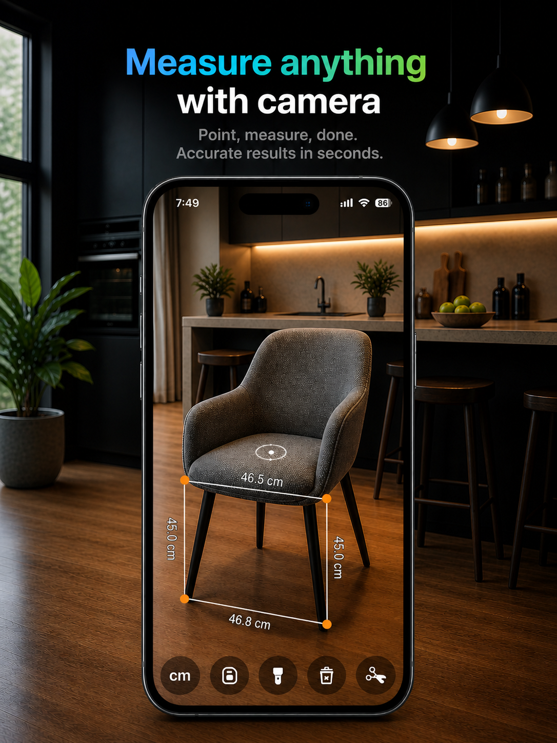 Smart Tools: Measure, Level app preview 4