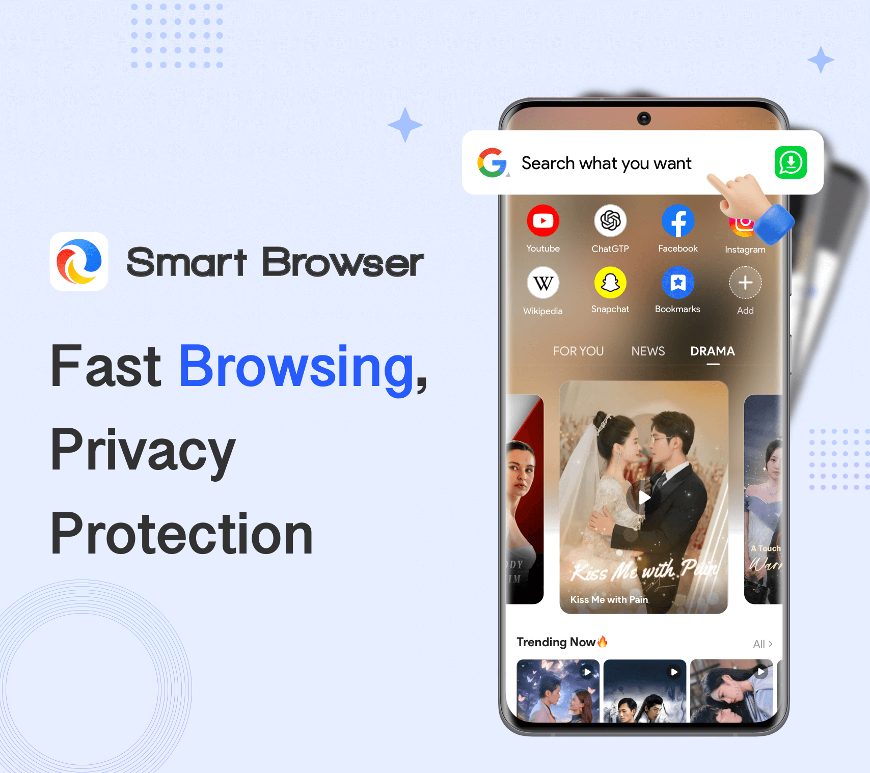 Smart Browser - Shorts & Drama screenshot 1