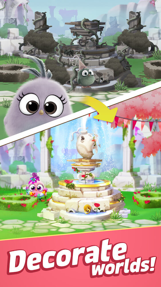 Vista previa de jugabilidad de Angry Birds Match 3 5