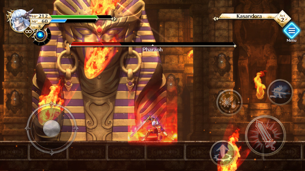 Actraiser Renaissance gameplay screenshot 3