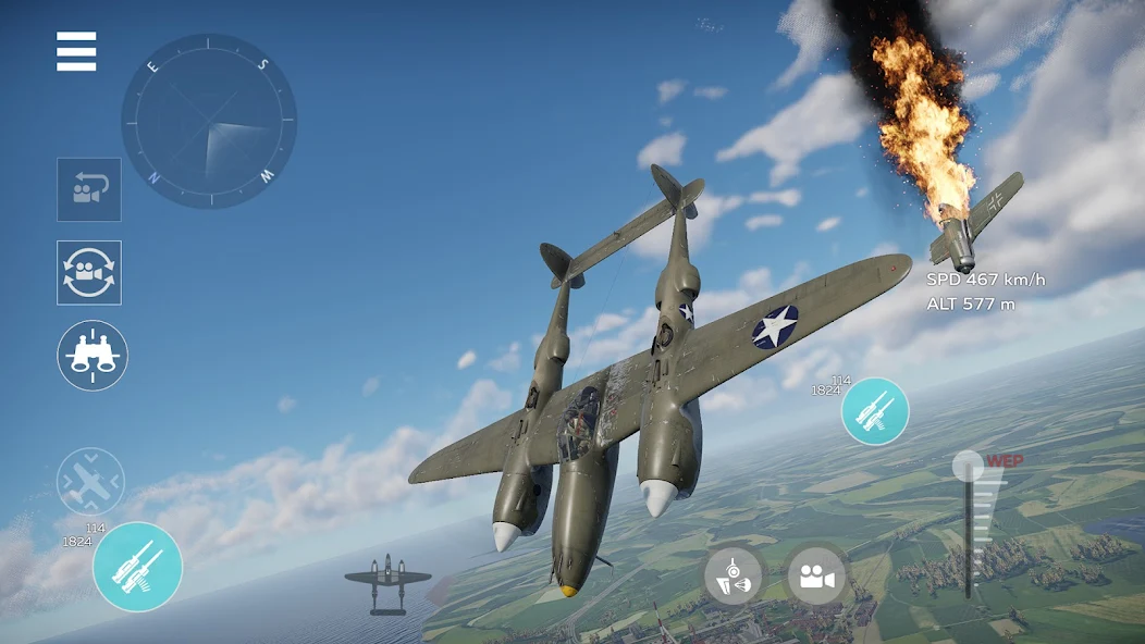 War Thunder Mobile captura de tela 7