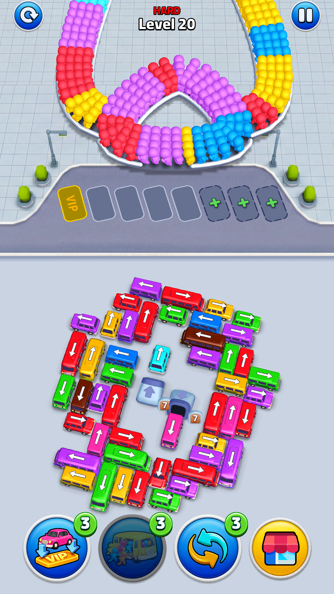 Bus Traffic Fever! screenshot 3