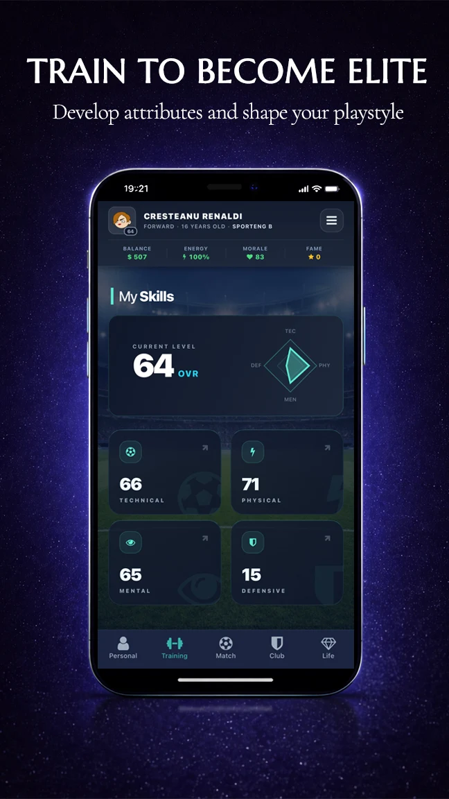 Rise of a Pro: Football Career screenshot 3