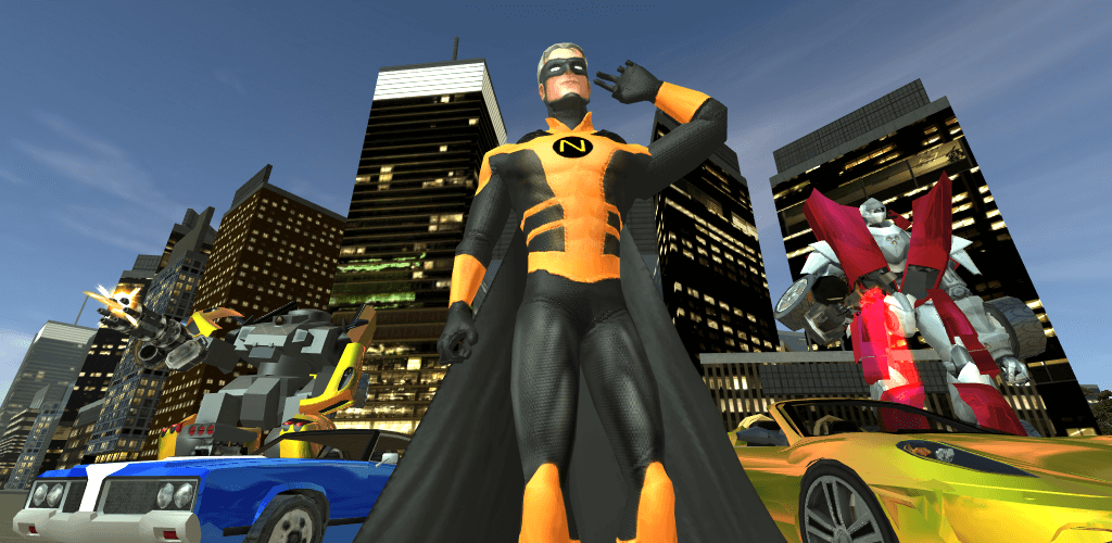 Naxeex Superhero gameplay screenshot 1