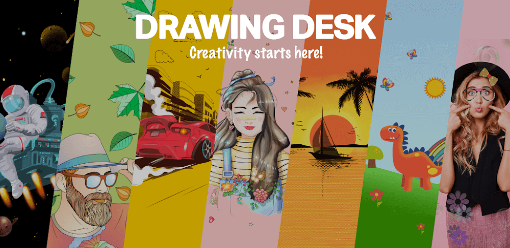 Captura de pantalla de Drawing Desk 1