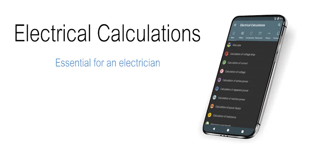 Electrical Calculations preview screenshot 1