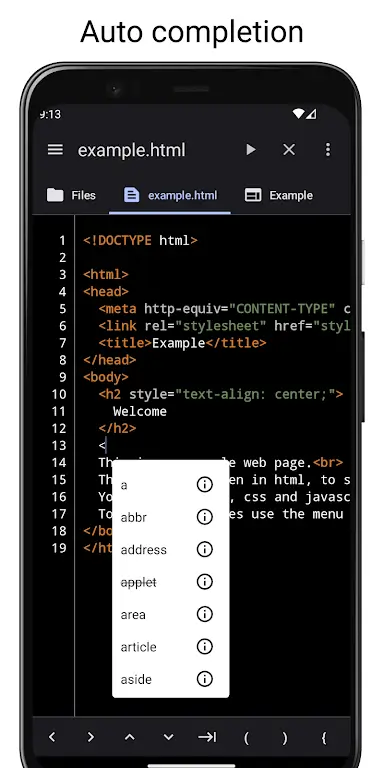 Capture d'écran Code Studio 4