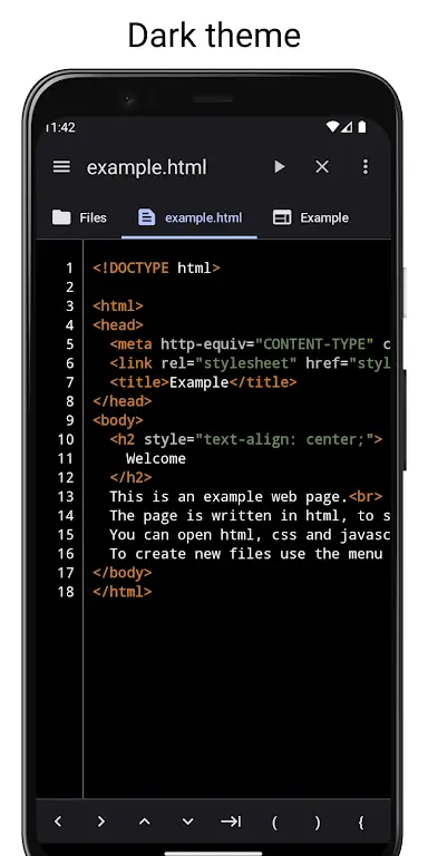 Capture d'écran Code Studio 3