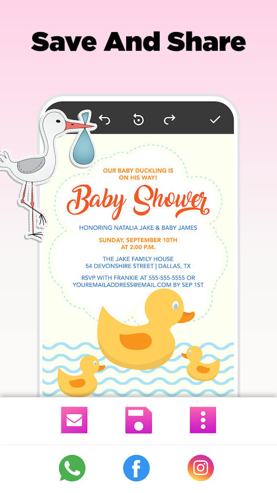 Invitation Maker screenshot 5