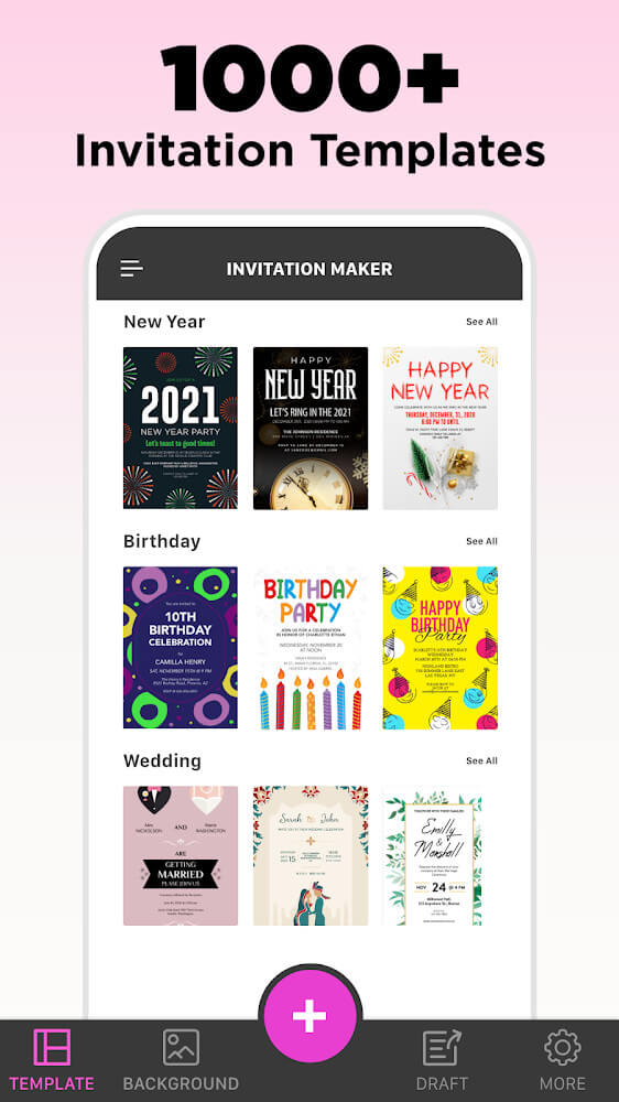 Invitation Maker screenshot 2
