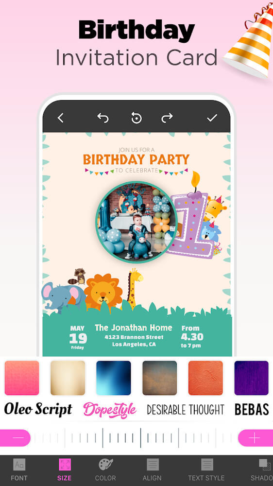 Invitation Maker screenshot 3
