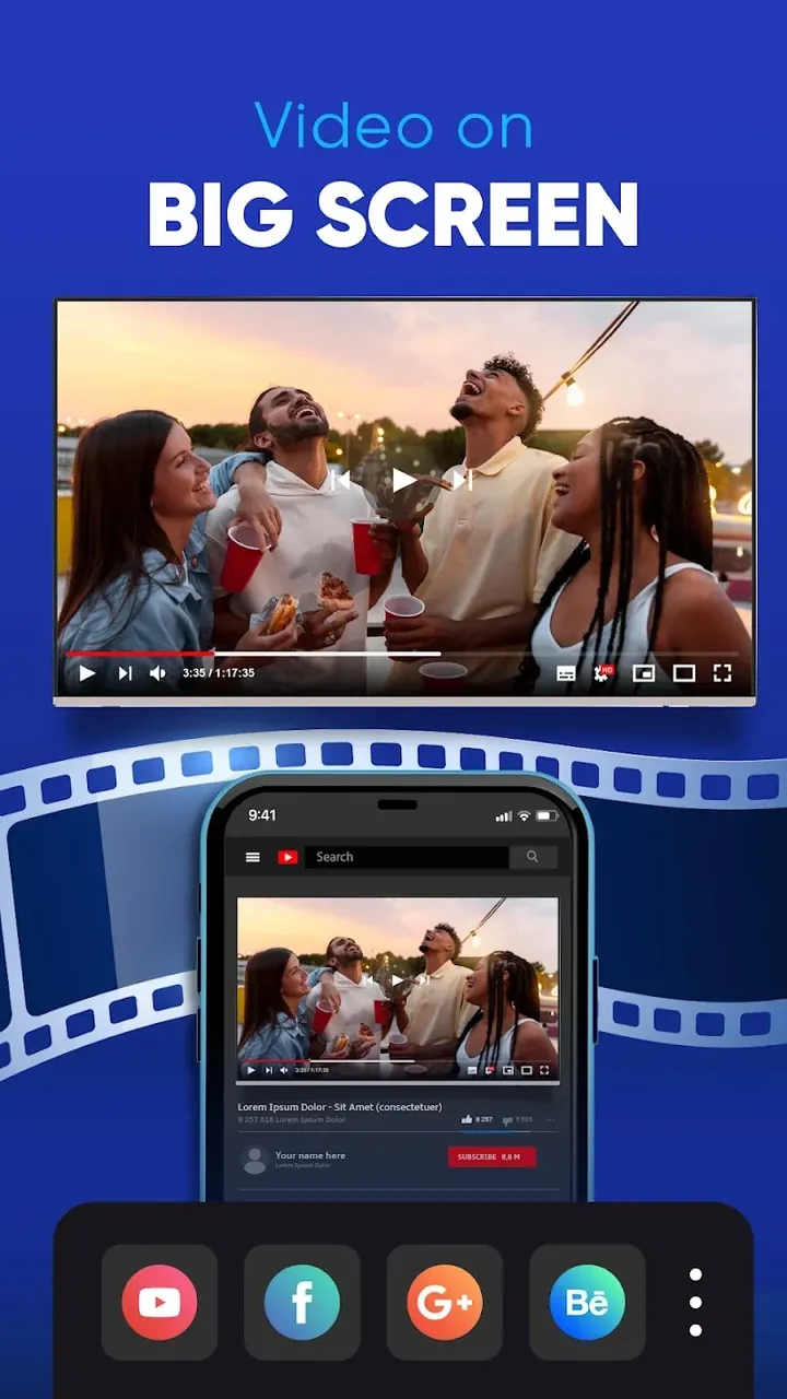 Aperçu de l'application My Remote Universal 5