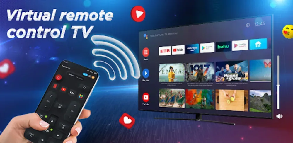 Aperçu de l'application My Remote Universal 1