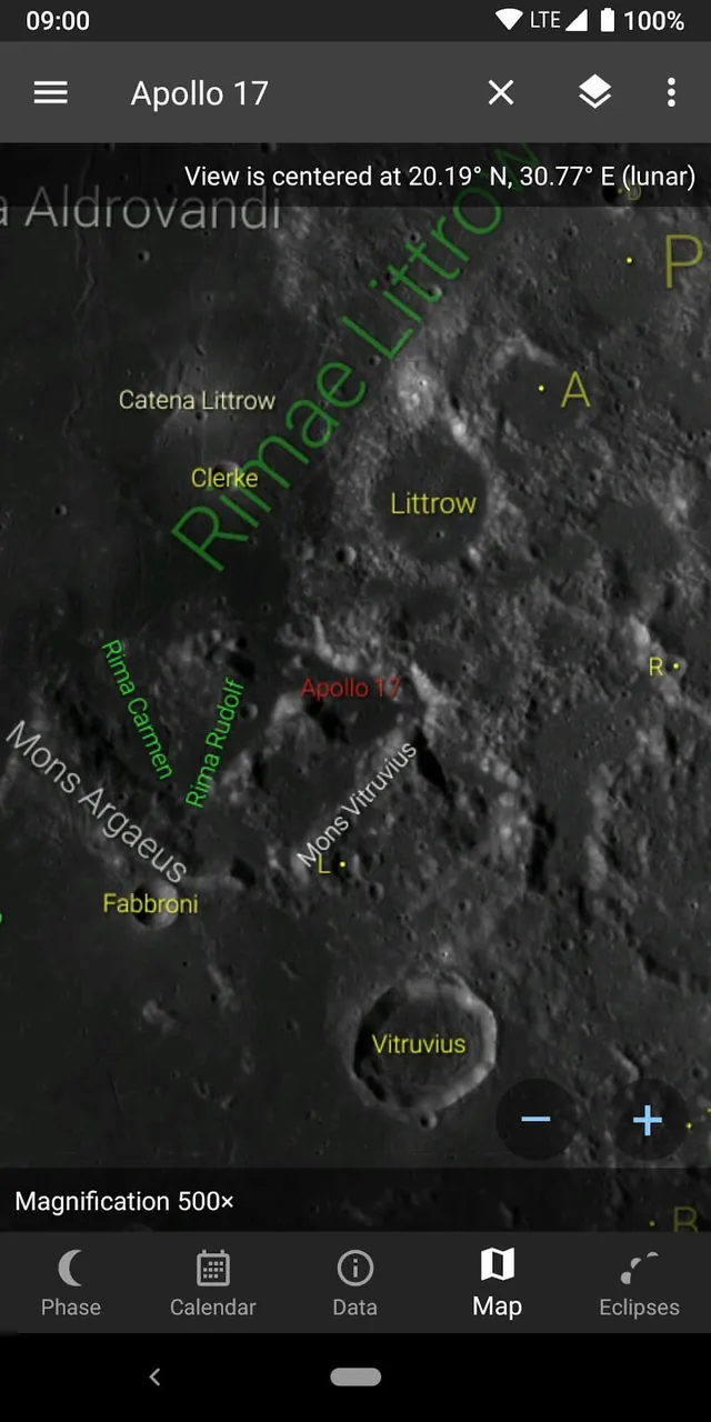 Capture d'écran 3 de Lunescope Pro: Moon Phases+