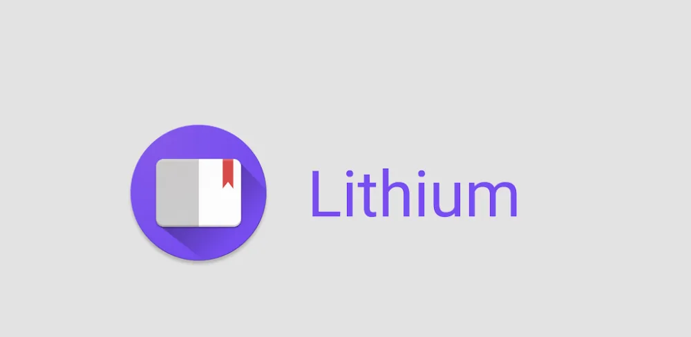 Lithium: EPUB Reader capture d'écran 1
