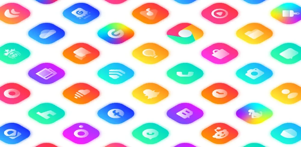 Capture d'écran GLO Icon Pack 1