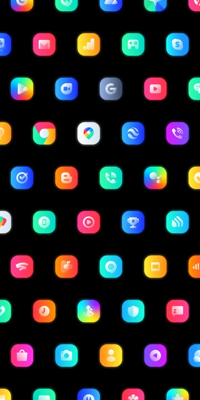 Capture d'écran GLO Icon Pack 2