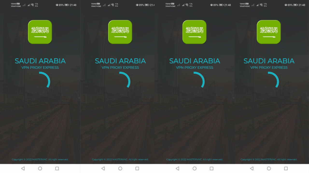 Saudi Arabia VPN - Middle East capture d'écran 1