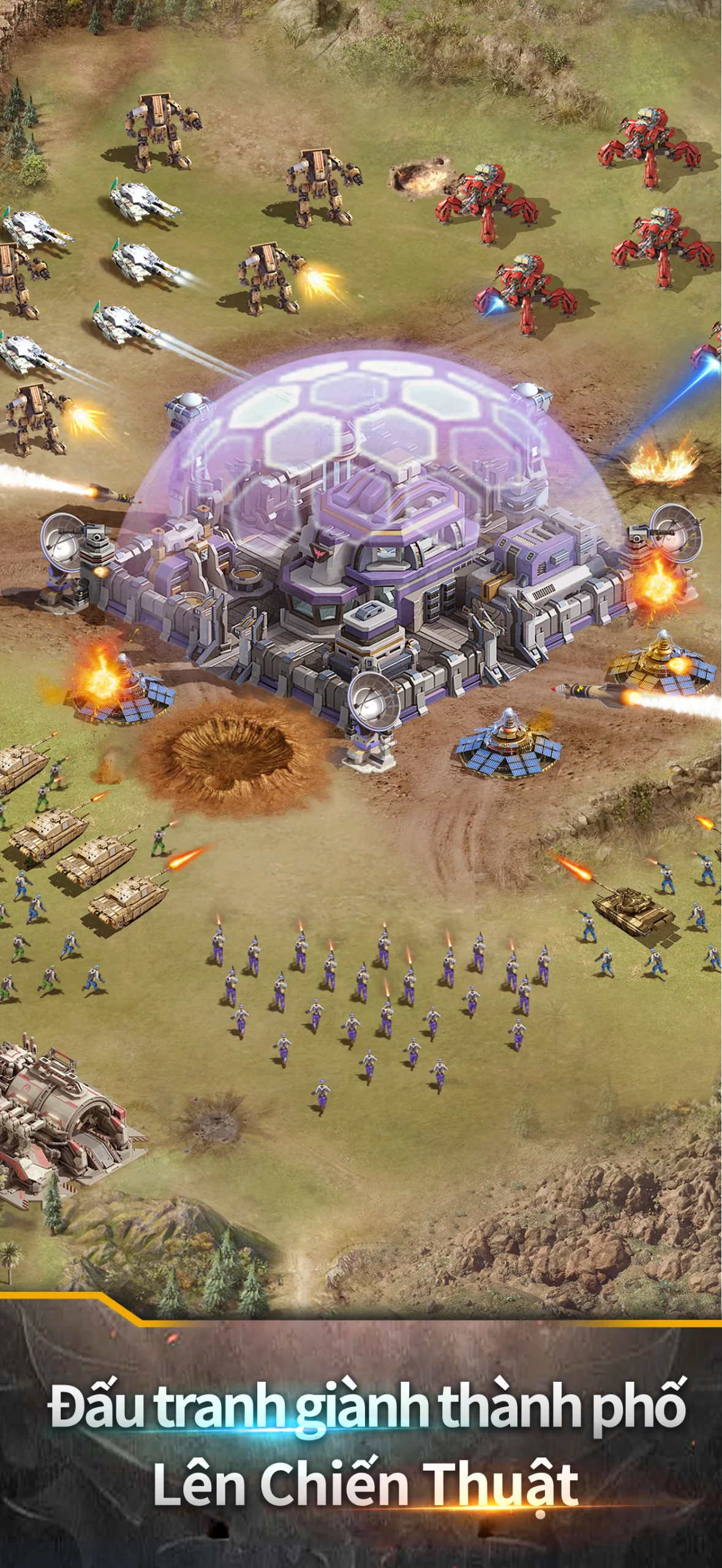Capture d'écran 3 de Age of Warpath: Đối Đầu