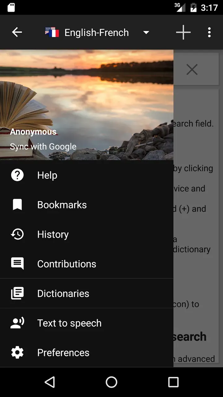 Capture d'écran Offline dictionaries pro 2
