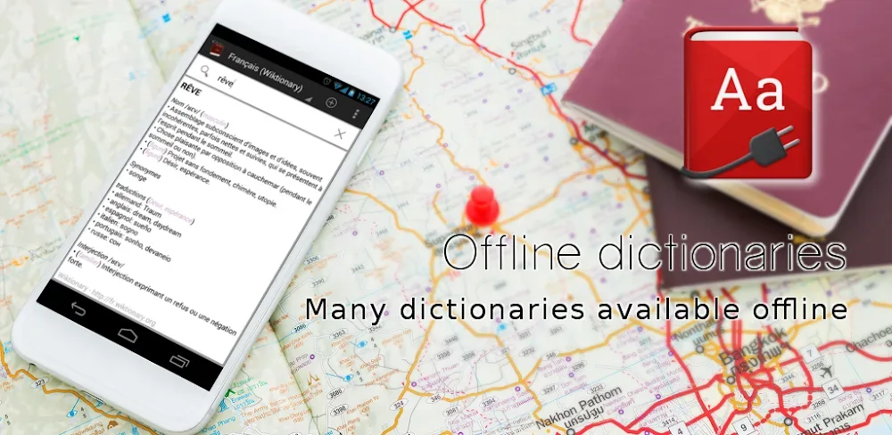 Capture d'écran Offline dictionaries pro 1