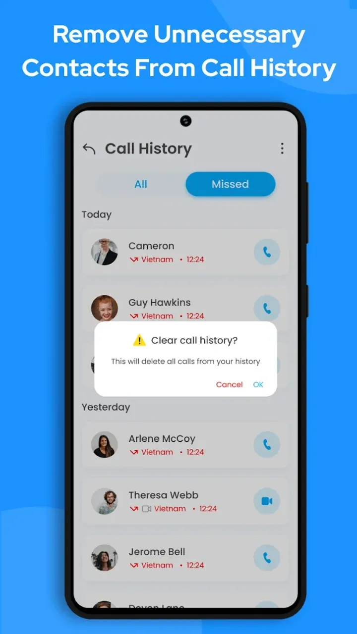 Capture d'écran 4 de Phone Call Dialpad - Caller ID