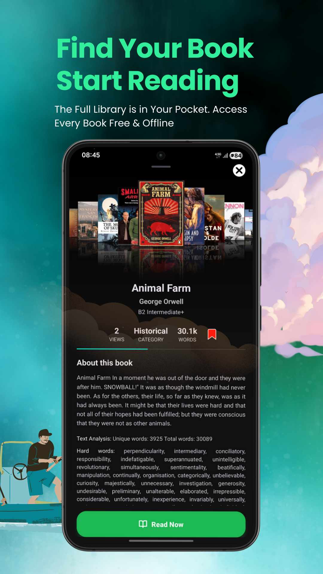 Aperçu de l'application English Stories with Levels 5