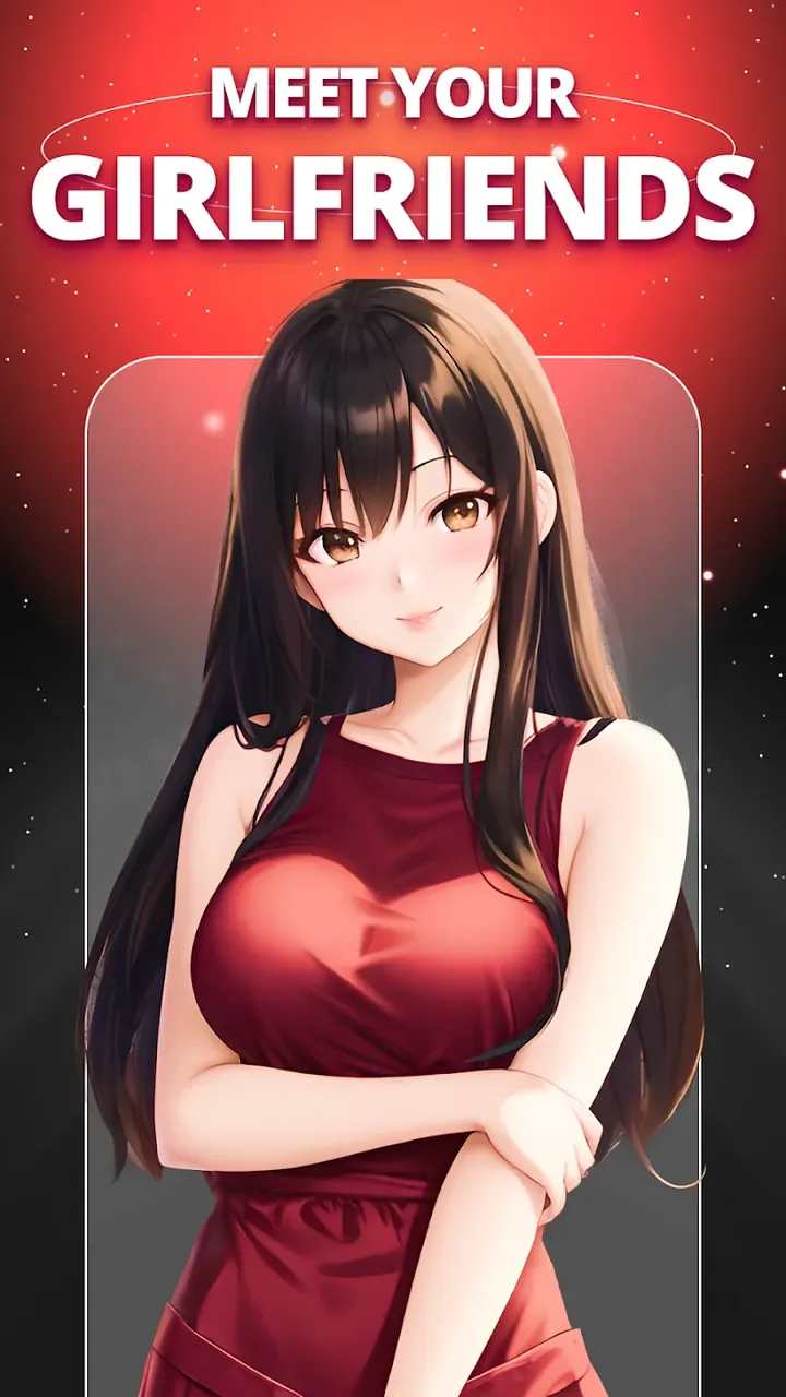 Capture d'écran du gameplay d'Anime AI Girlfriend - AIBabe 2