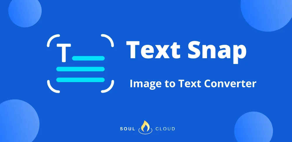 Aperçu de l'application Text Snap 1