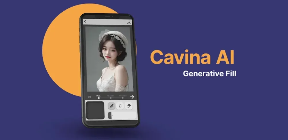 Capture d'écran de l'application Cavina AI 1