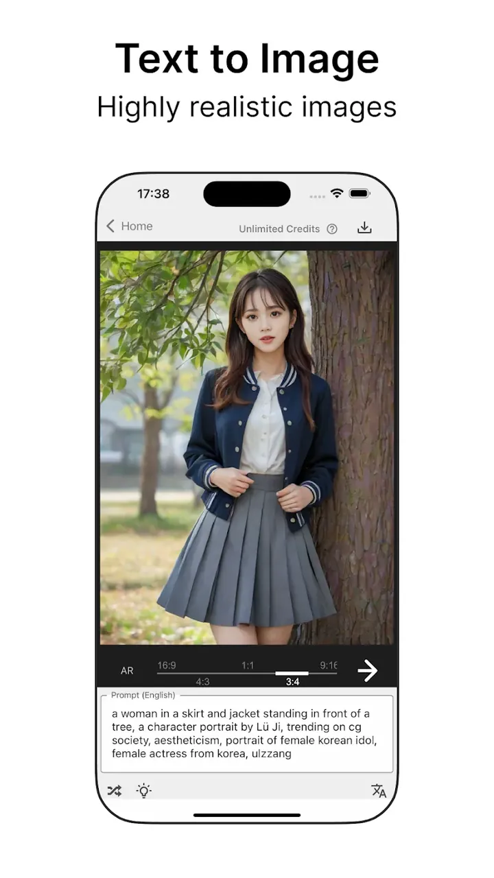 Capture d'écran de l'application Cavina AI 4