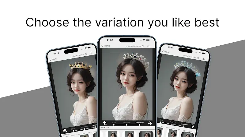 Capture d'écran de l'application Cavina AI 3
