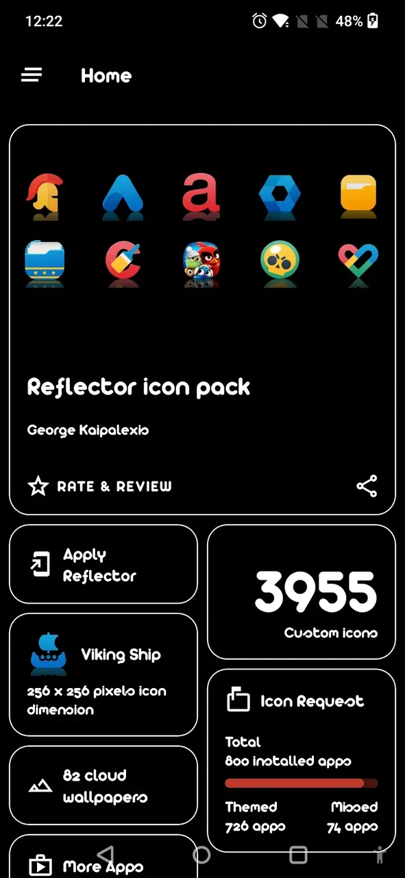 Aperçu 5 de Reflector – Icon Pack