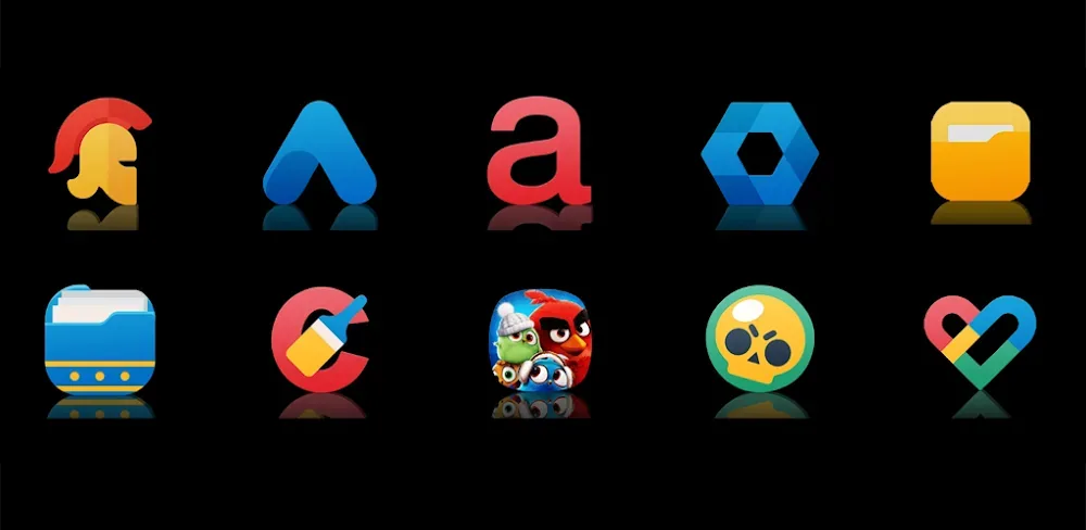 Aperçu 1 de Reflector – Icon Pack