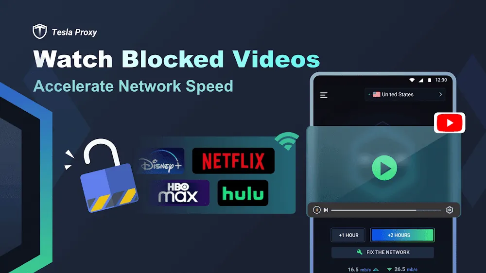 Capture d'écran de l'application Tesla Proxy 3