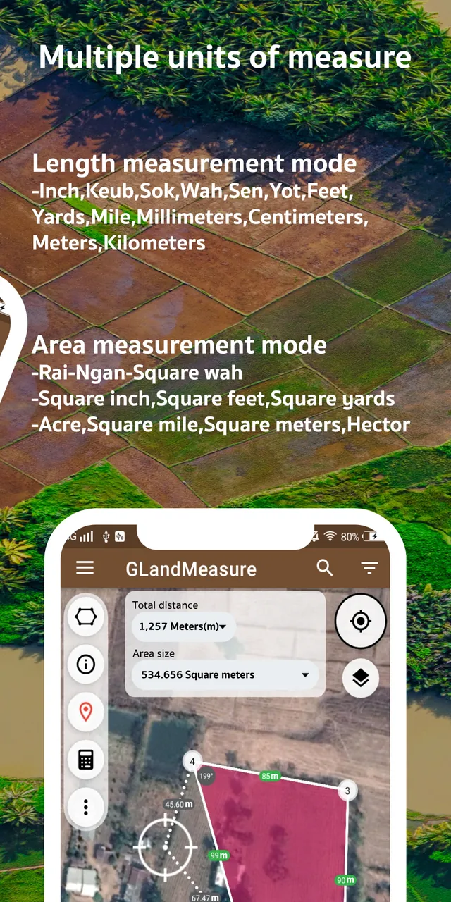 Capture d'écran GLand Measure 3