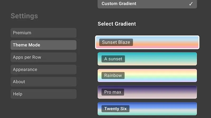 Pratinjau aplikasi AT4K Launcher 5