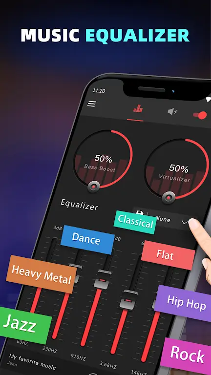 Bass Booster & Equalizer PRO capture d'écran 6
