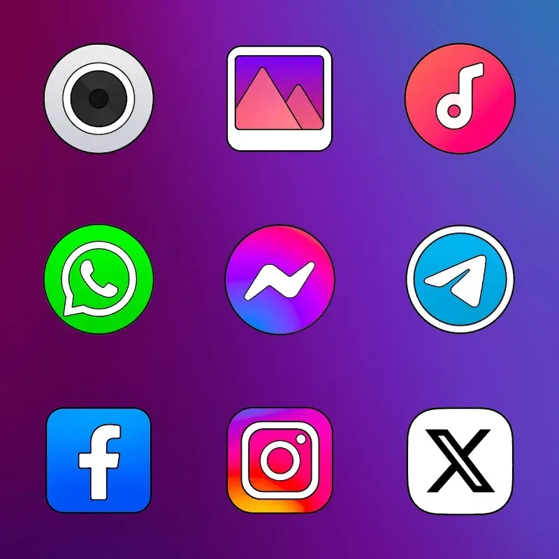 Aperçu 4 de Color OS - Icon Pack