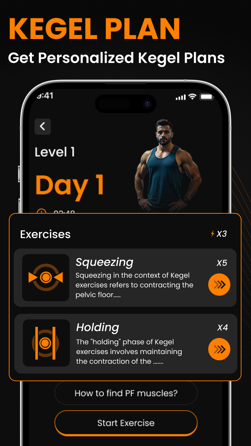 Capture d'écran de l'application KegelPlus: Kegel Exercises 3