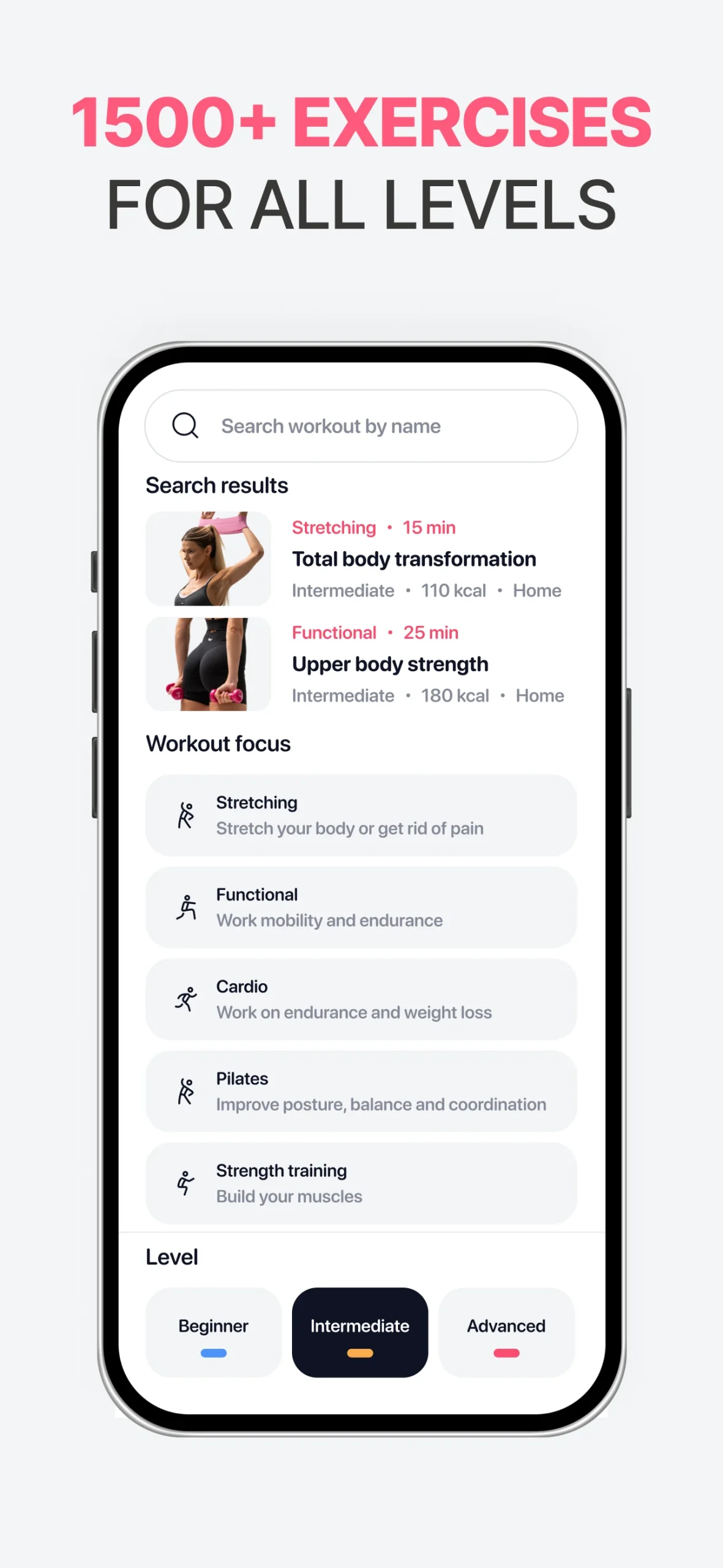 Fitny: Stretching & Fitness capture d'écran 3