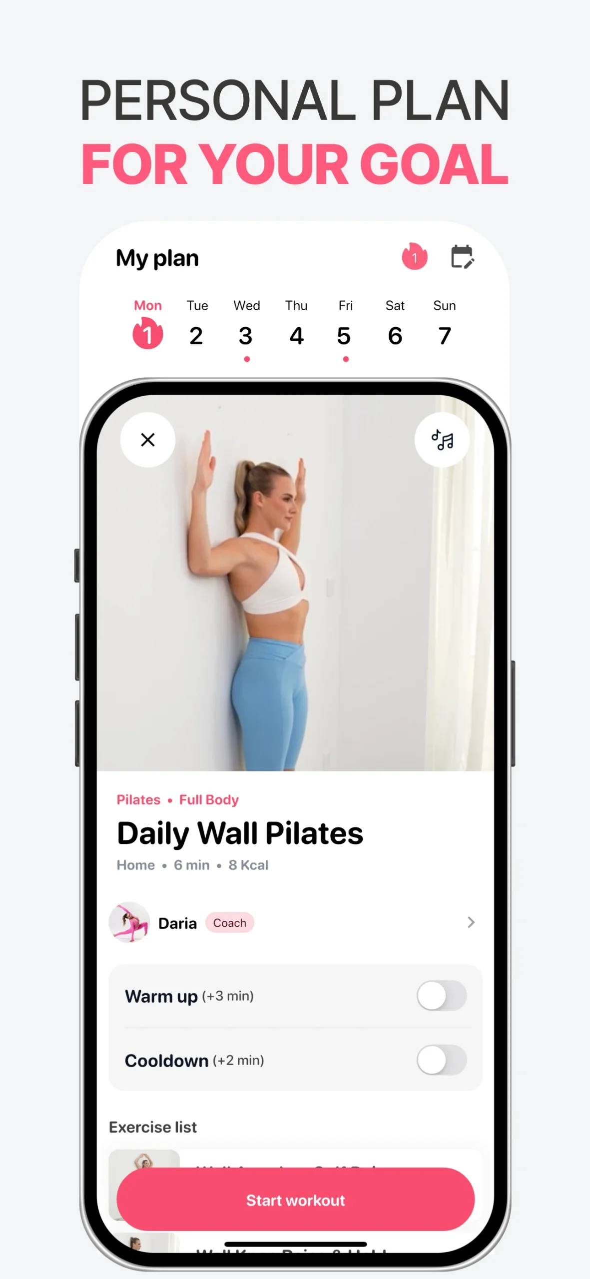 Fitny: Stretching & Fitness capture d'écran 5