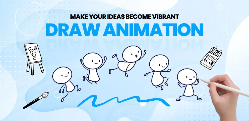 Capture d'écran de gameplay 1 de AniDraw: 2D Draw Animation