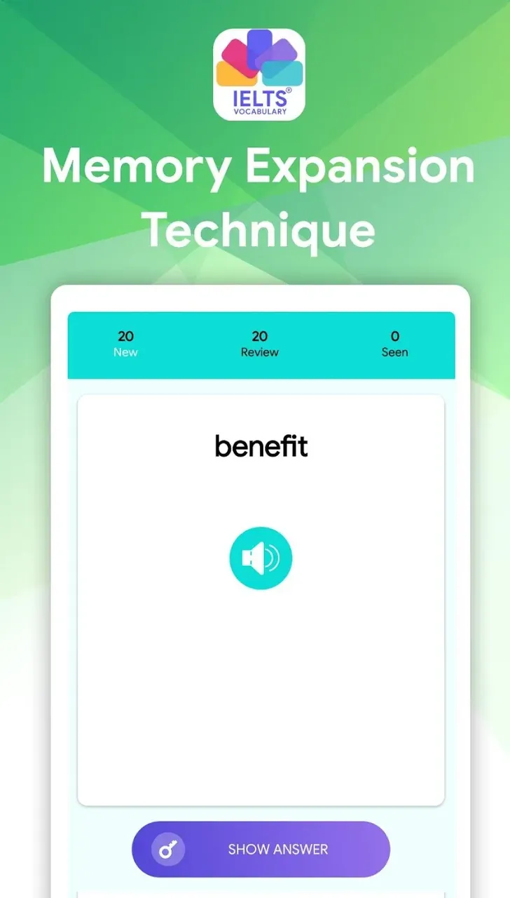 Capture d'écran 5 de IELTS Vocabulary Flashcards