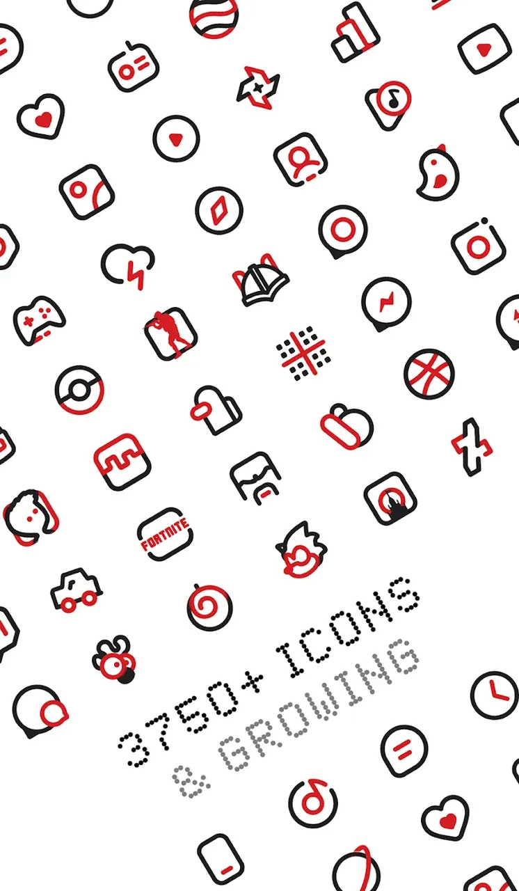 Nothing Icon Pack: Line capture d'écran 6